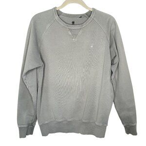 G-Star Raw Gray Mens' Crewneck Sweatshirt, M